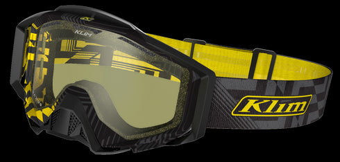 KLIM RADIUS PRO THREAT/DBL Yellow Tint ochelari snow